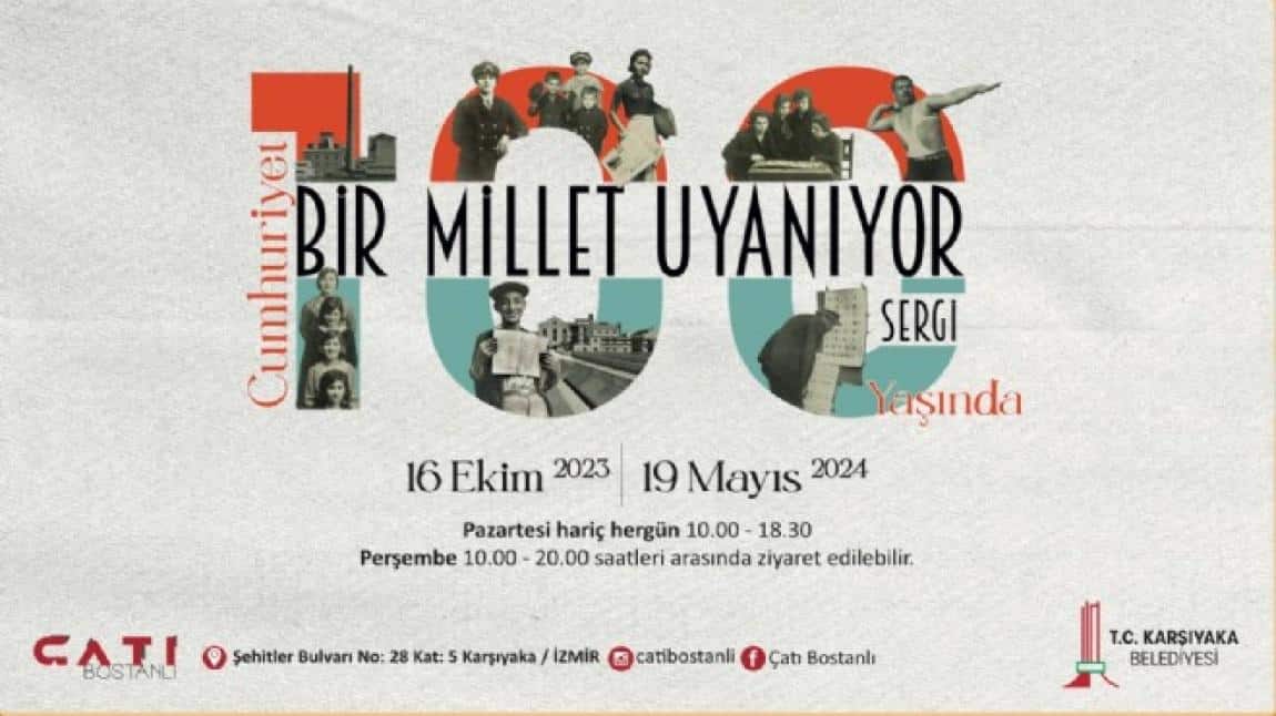 KARŞIYAKA-BİR MİLLET UYANIYOR SERGİSİ - 15 Temmuz Şehitler Anadolu Lisesi